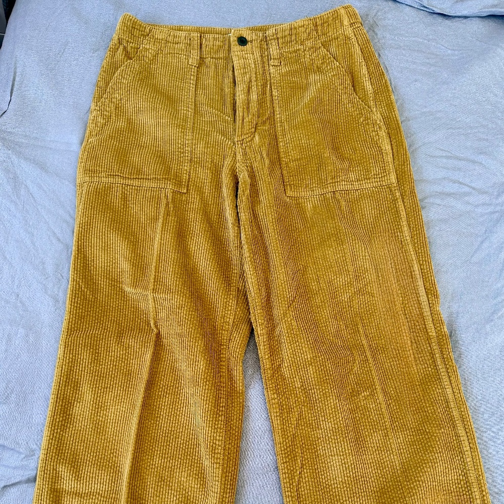 Madewell corduroy trousers